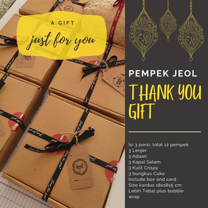 

[COD] Pempek Jeol Parsel Hampers Gift Lebaran