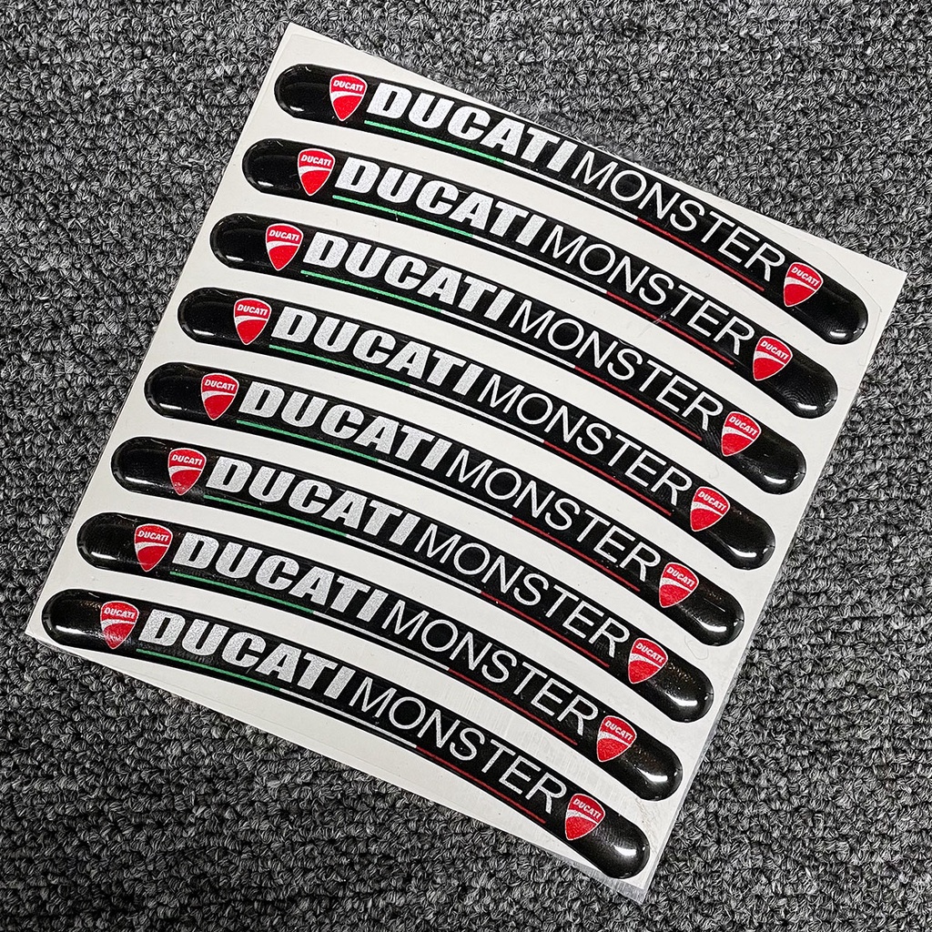 Ducati Stiker Pelindung Tangki Bensin Motor 3M Untuk Ducati 848 EVO 1199 Monster 696 796 795 1100 899 V4