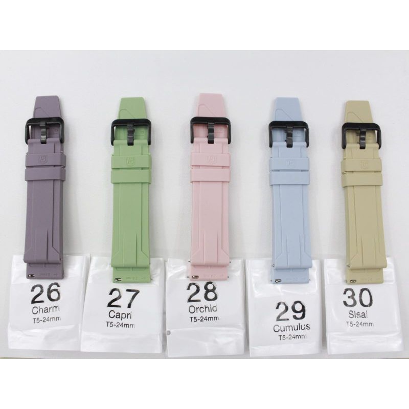 STRAP /TALI RUBBER T5 ORIGINAL ✅ 24mm