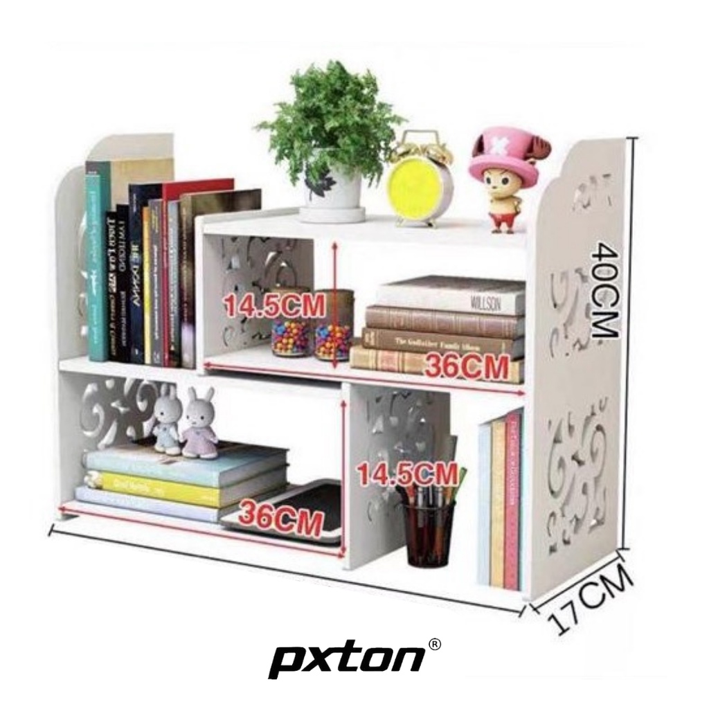 Jual Pxton Rak Buku Adjustable Vintage Storage Box Tempat Buku