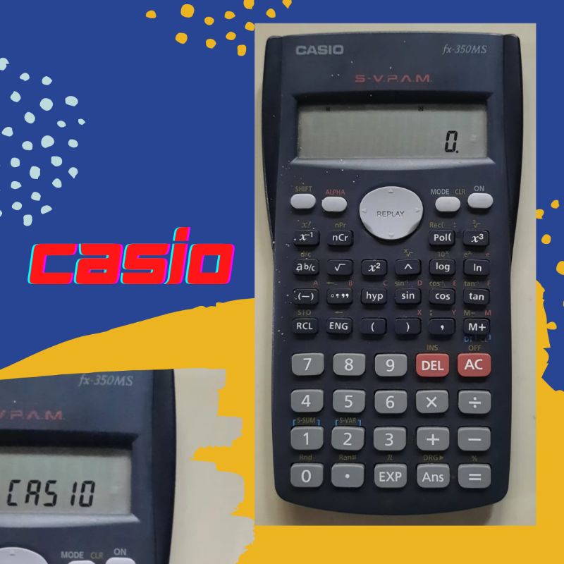 Baterai Kalkulator Casio Scientific - Homecare24