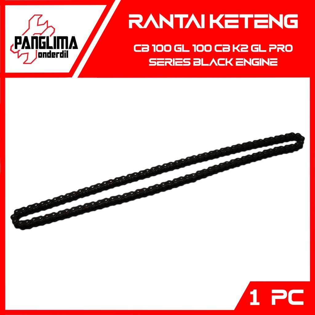 Rantai Keteng CB 100 &amp; GL 100 &amp; CB K2 &amp; GL PRO Series Black Engine Rante Kamprat