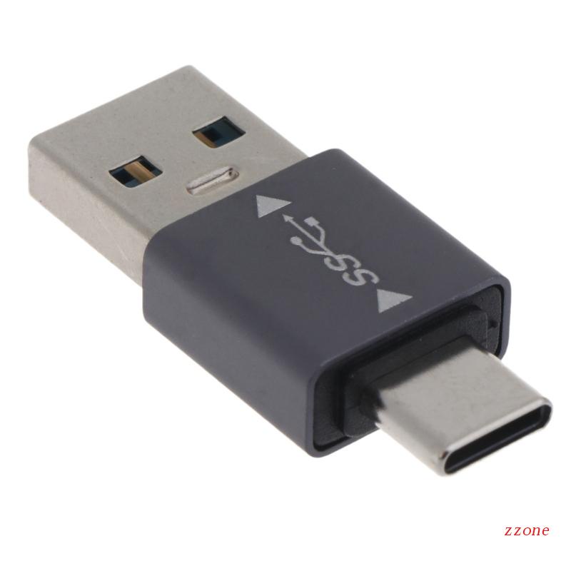 Zzz Kabel Data / Charger Usb 3.0 Ke Tipe-C Male Untuk Smartphone