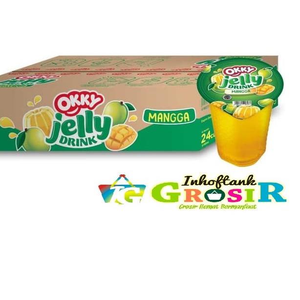 

COD✔️OKKY JELLY DRINK MANGGA DUS (ISI 24 cup)|SQ1