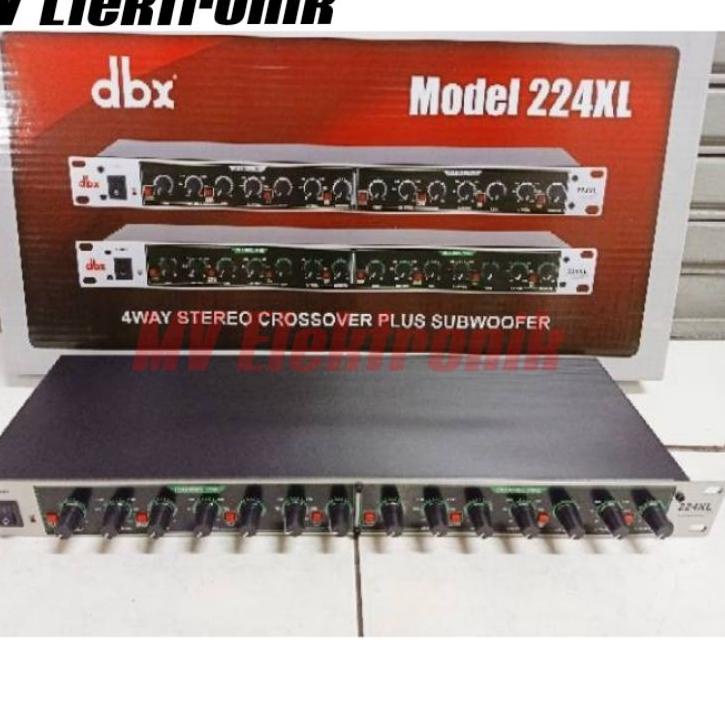 Serbuu--Crossover DBX 224XL + Subwoofer 4 Way Dbx 224 XL