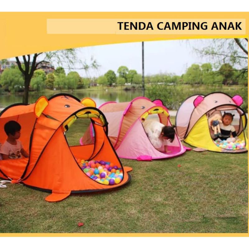Tenda Anak Karakter Ukuran Jumbo 180cm Murah