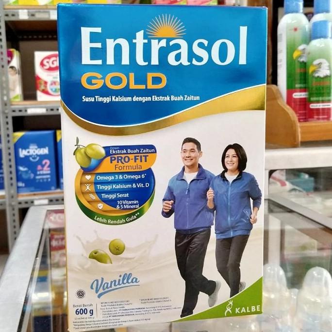 

[ COD ] Entrasol Gold Vanilla 600g