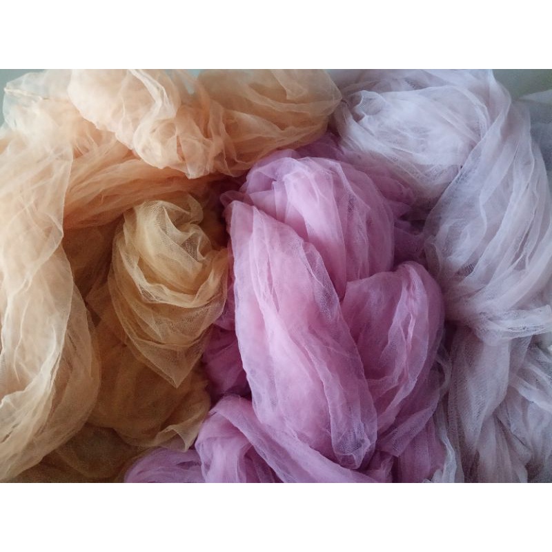 KAIN KILOAN TILLE HAMPERS / TILLE DEKORASI / KILOAN TERMURAH