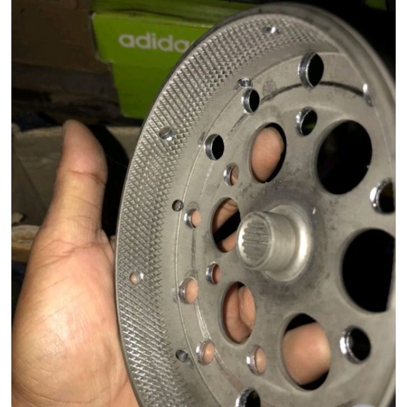 ANTI GREDEK MANGKOK KAMPAS GANDA CUSTOM BOLONG KARTEL BEAT ESP STATER HALUS / MANGKOK KAMPAS GANDA B