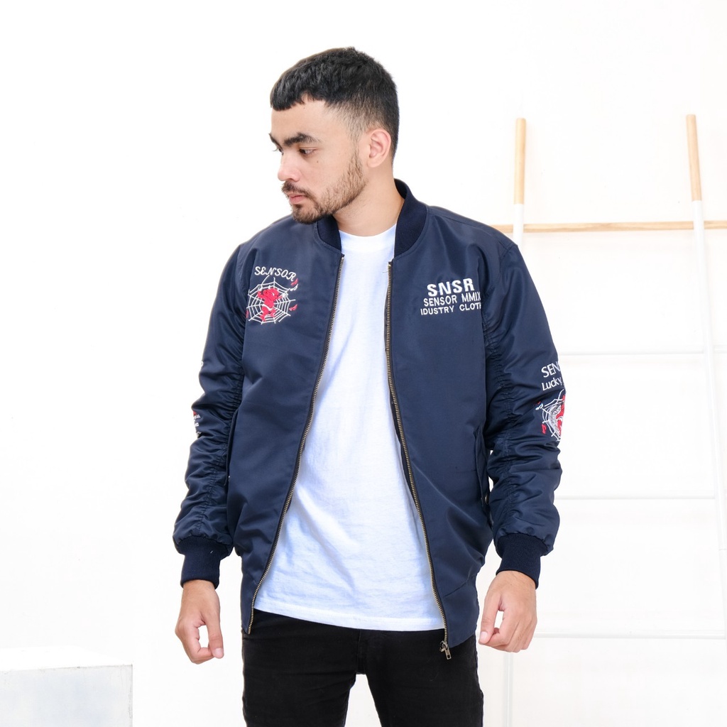 TURUN HARGA ! JAKET BOMBER SENSOR / JAKET BOMBER PILOT