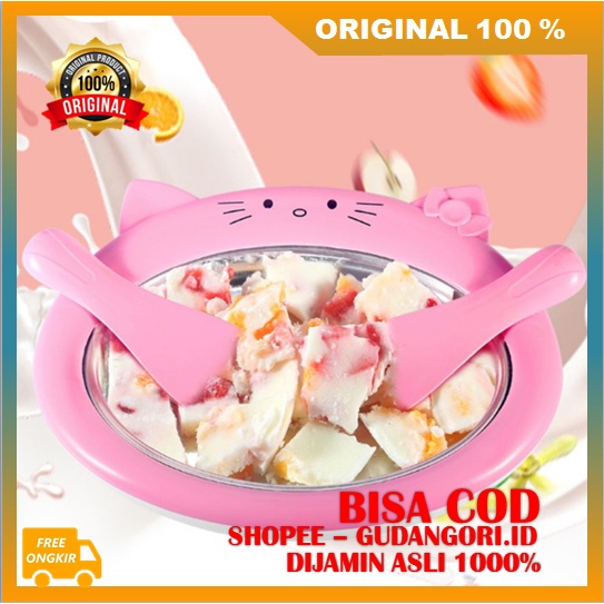 Ice Cream Roll Maker Alat Pembuat Ice Cream Alat Cetak Ice Cream Praktis ORIGINAL
