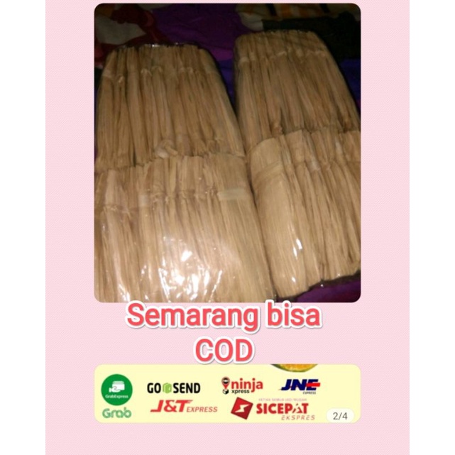 

Kulit jagung kering isi 10lembar/klobot kulit jagung kering/Corn husks