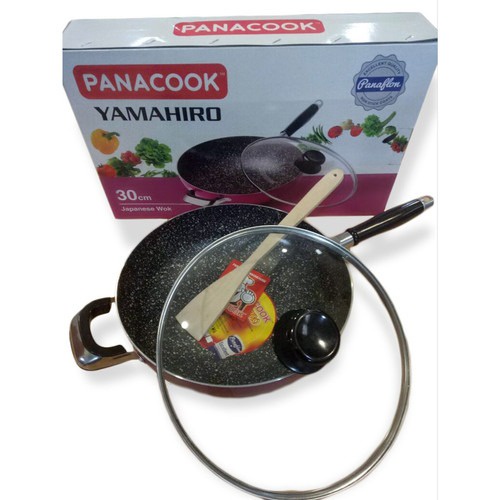 PANACOOK PENGGORENGAN WAJAN ANTI LENGKET WOK PAN 30CM