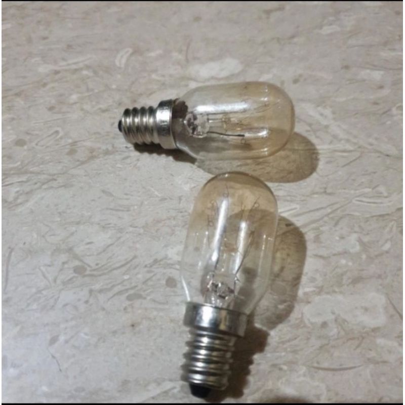 LAMPU/ BOHLAM Kulkas 1 Pintu | E 12 Polytron,Sanken,LG