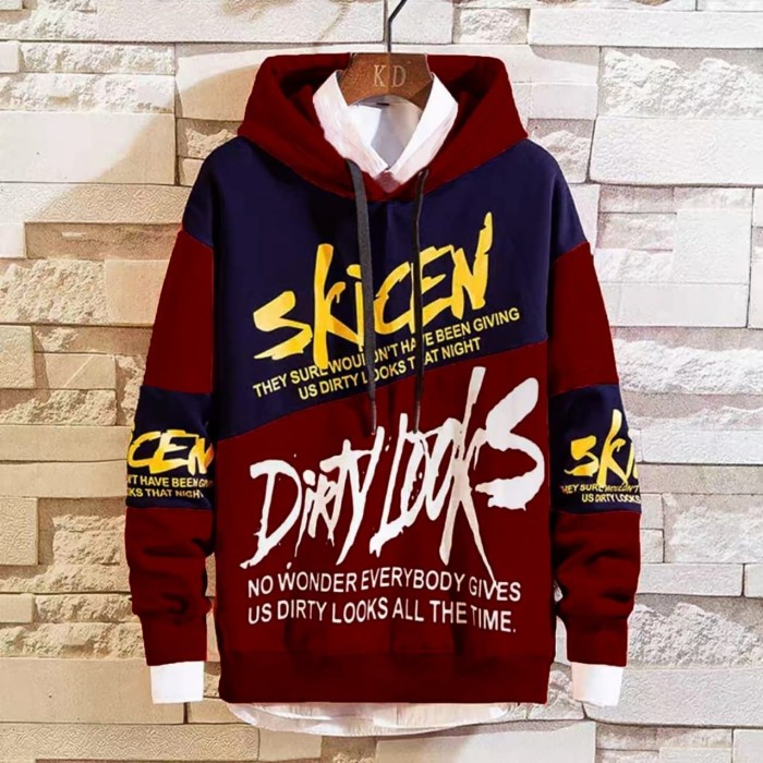 Jaket Pria Resleting Dewasa Ori Sport Distro Hoodie D7X5 Berkendara Outdoor Anti Air Dan Angin Racin
