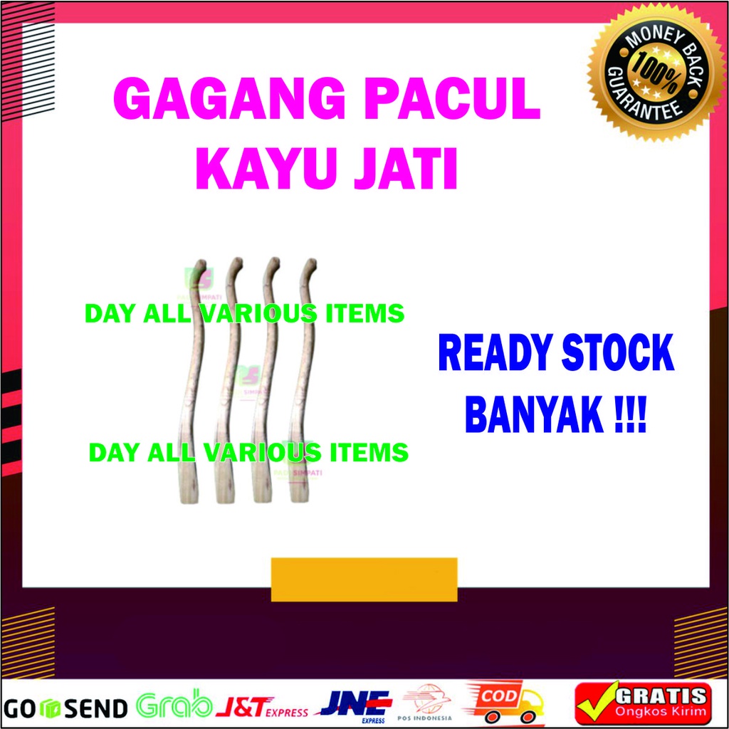 GAGANG PACUL KAYU JATI MURAH