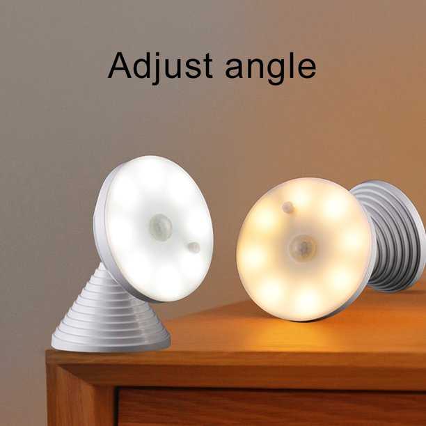 Duixing Lampu LED Rotatable IR Motion Sensor Cool White - D1 ( Al-Yusi )