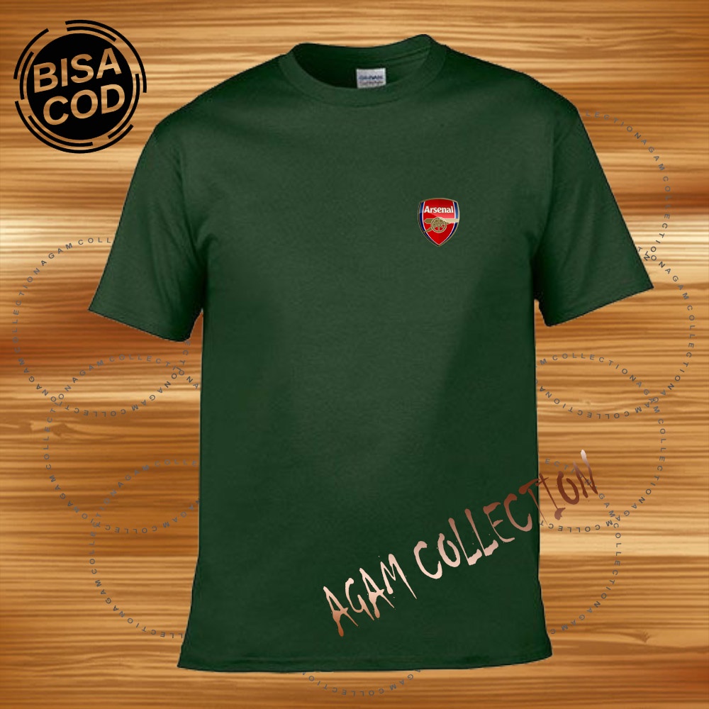 Agam Collection Baju Kaos Distro Logo FC 2 Text Printing Lengan Pendek  Premium Quality