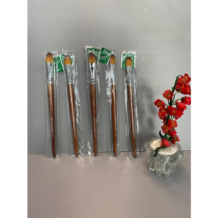 

Diskon Kuas Lukis Filbert Vtec Paint Brush 210Fb Diskon
