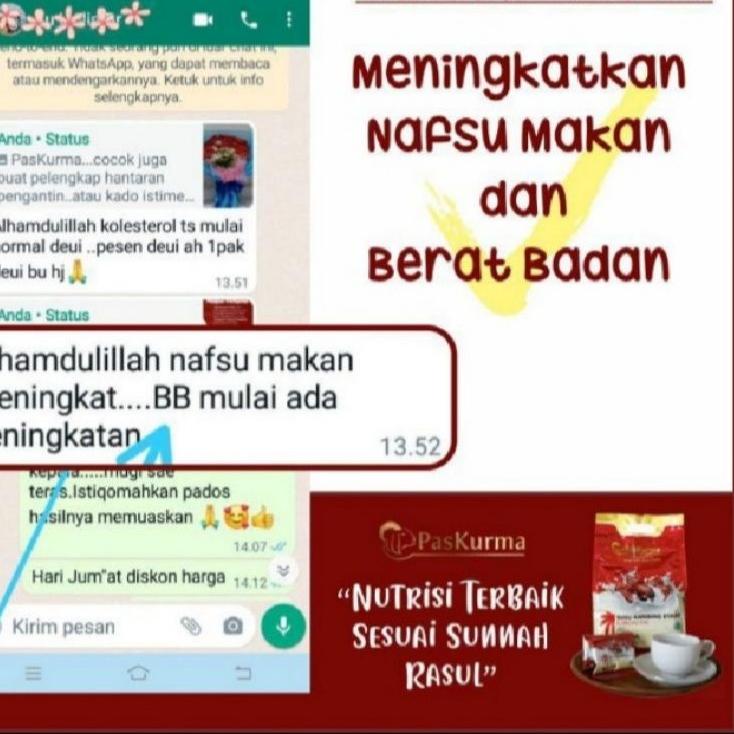 

Terkini--PASKURMA Susu Kambing Etawa Plus Kurma Original