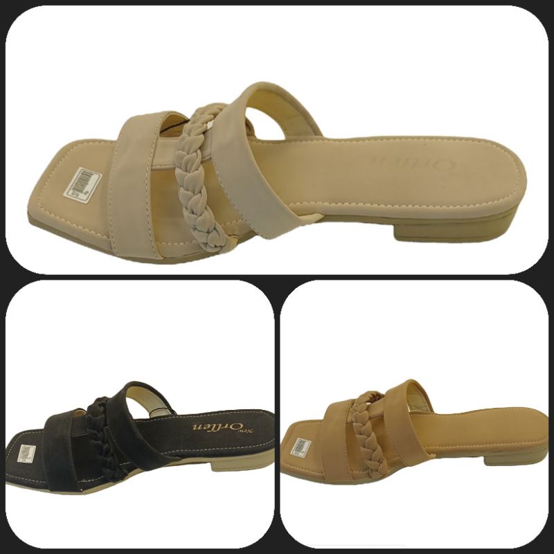 SENDAL FLAT TEPLEK WANITA TERBARU SENDAL FLAT TEPLEK WANITA KEKINIAN SENDAL FLAT TEPLEK RAJUT TERBAR