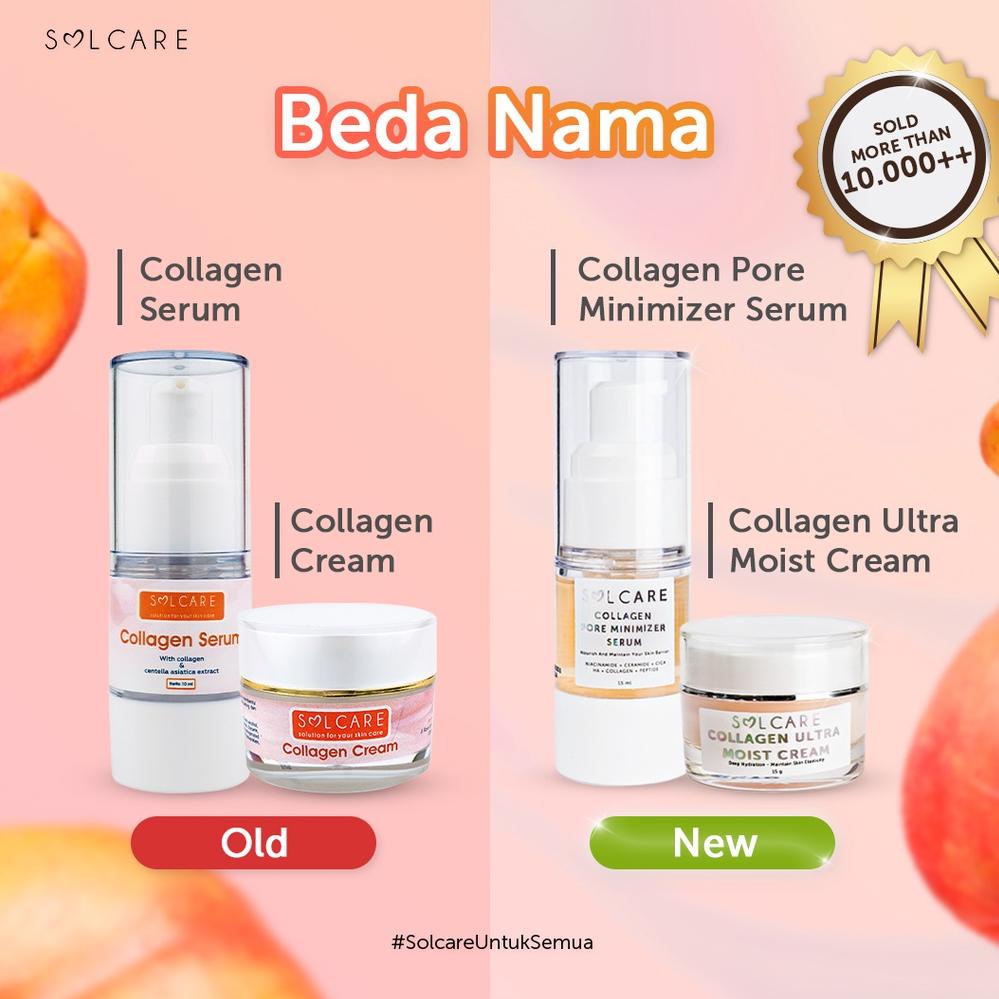 COD Solcare Collagen Pore Minimizer Serum - Cream Pengecil Pori dan Bopeng (ART. 8762)