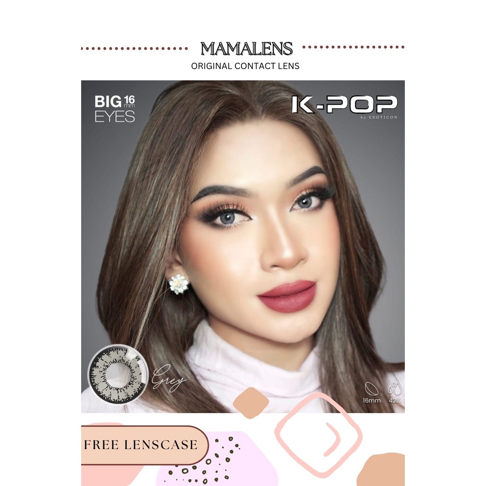 SOFTLENS X2 KPOP NORMAL &amp; MINUS -0.50 sd -3.00 | FREE LENSCASE - MAMALENS