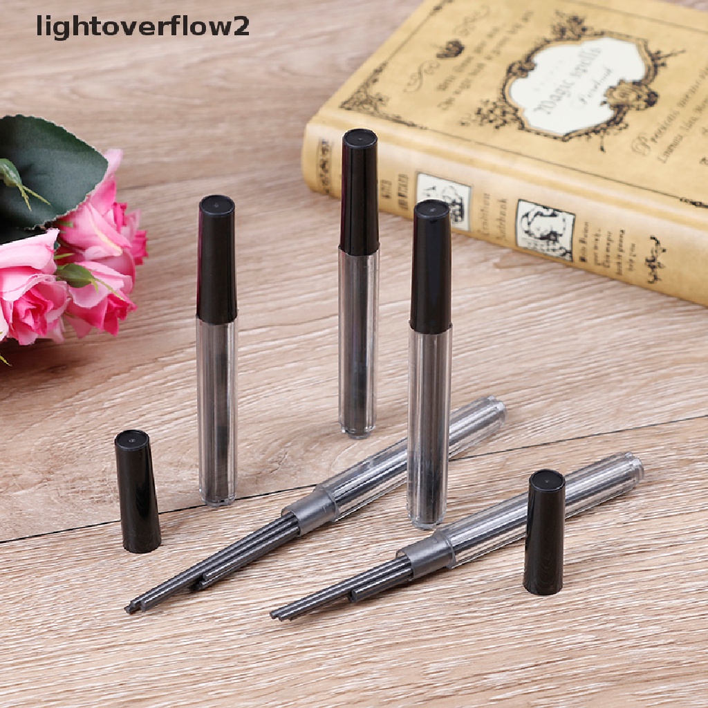 (lightoverflow2) 40pcs holder Pensil Mekanik 2B HB 2.0mm Warna Hitam  (ID) Buku Novel Dewasa Dalam Bahasa Mandarin