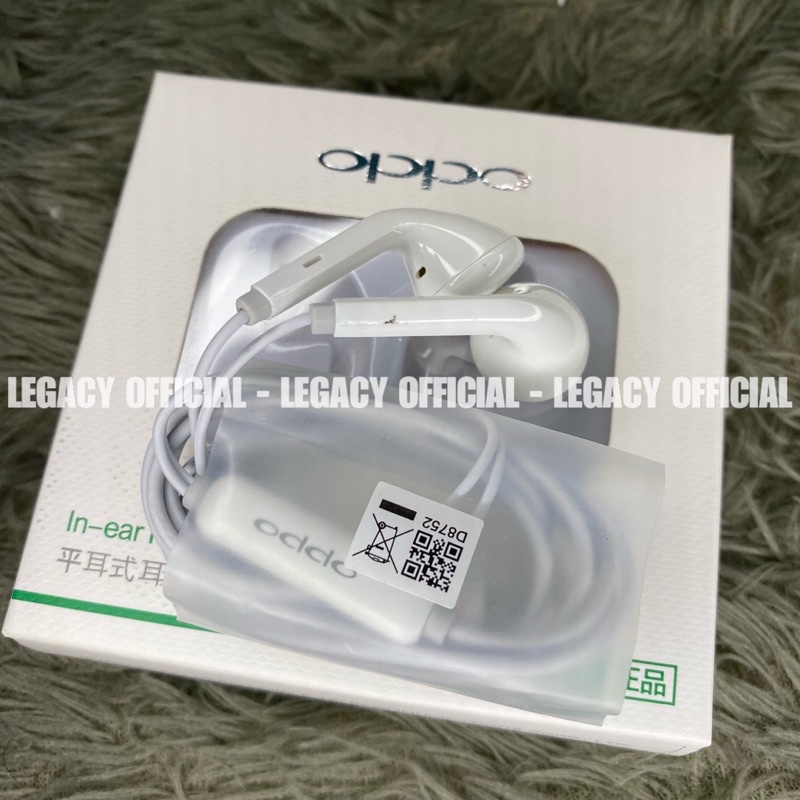 Headset Oppo Jack 3.5mm Original