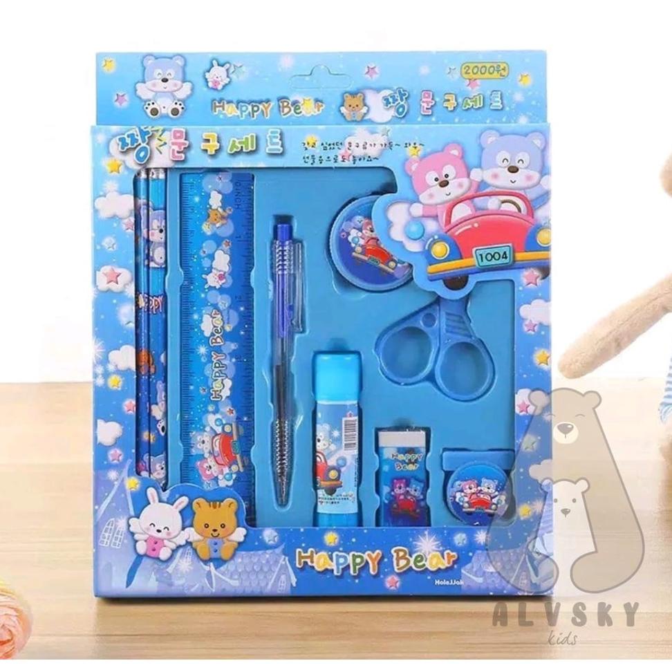 

ㅘ PENSIL SET 10 IN 1 ALAT TULIS SEKOLAH ANAK KARAKTER LUCU STATIONERY SET MCO11