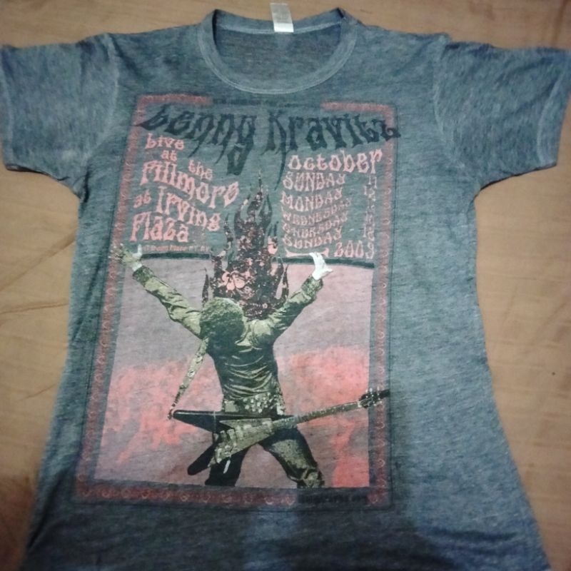 vintage Rare Lenny Kravitz T-shirt kurt cobain