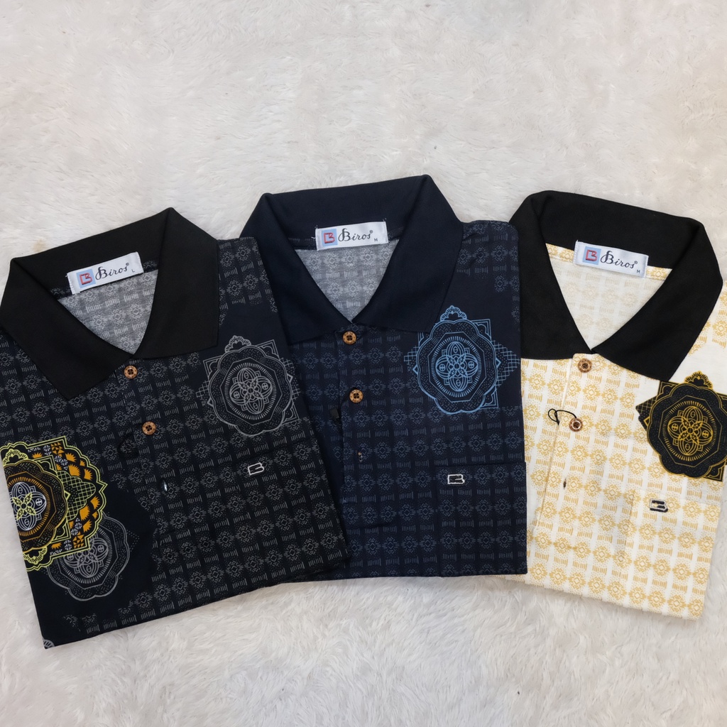 BIROS Kaos Polo Pria 350