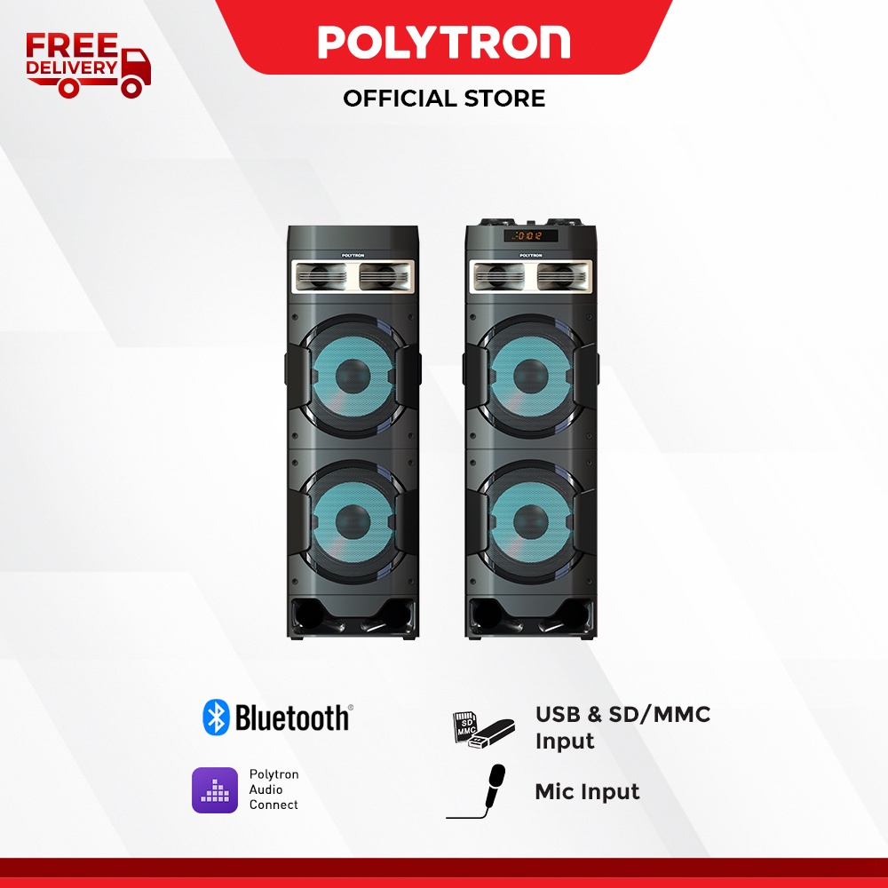 POLYTRON Active Speaker PAS 10D28 POLYTRON OFFICIAL STORE