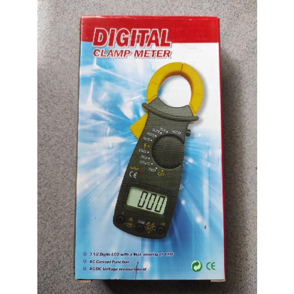 DT3266F Digital clamp meter, ampere meter, tang