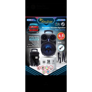 Portable wireless speaker