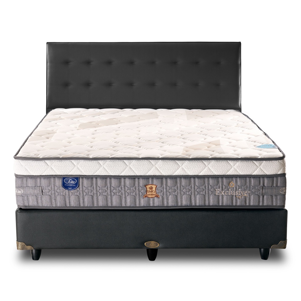 Kasur Exclusive Elite New Edition ( Set Mattress + Divan + Sandaran )