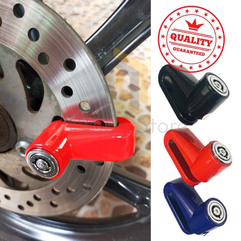 PENGUNCI / KUNCI GEMBOK CAKRAM SEPEDA MOTOR UNVERSAL