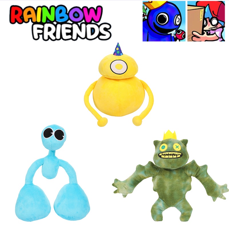 New Game Roblox Rainbow Friends Villain Plush Toy Long Hand Monster Soft Doll Xmas Gift