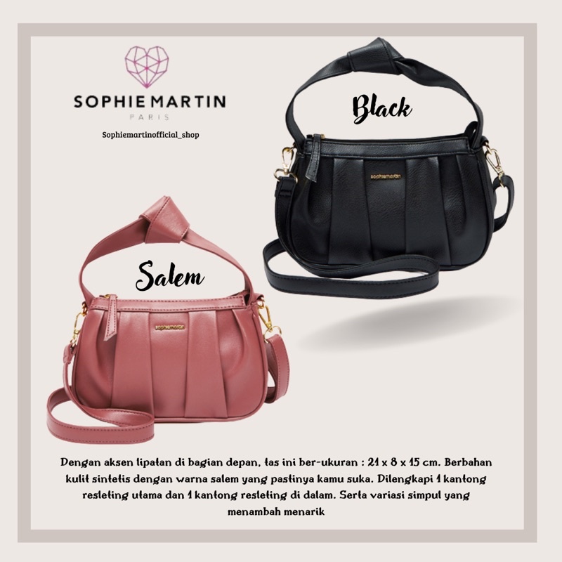 TERBARU TAS SOPHIE MARTIN SALE SOPHIE PARIS MURAH TAS SELEMPANG WANITA TAS SLINGBAG SLEMPANG KONDANG