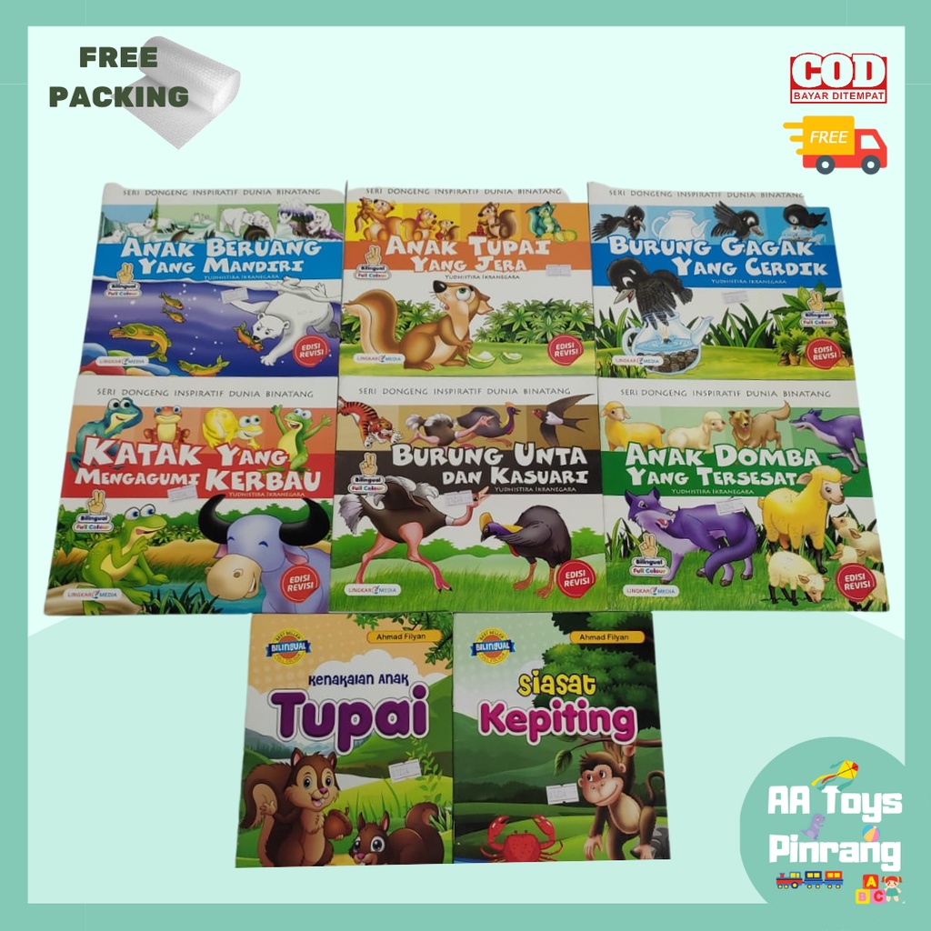 

BUKU CERITA ANAK FABEL INSPIRATIF BUKU EDUKASI ANAK