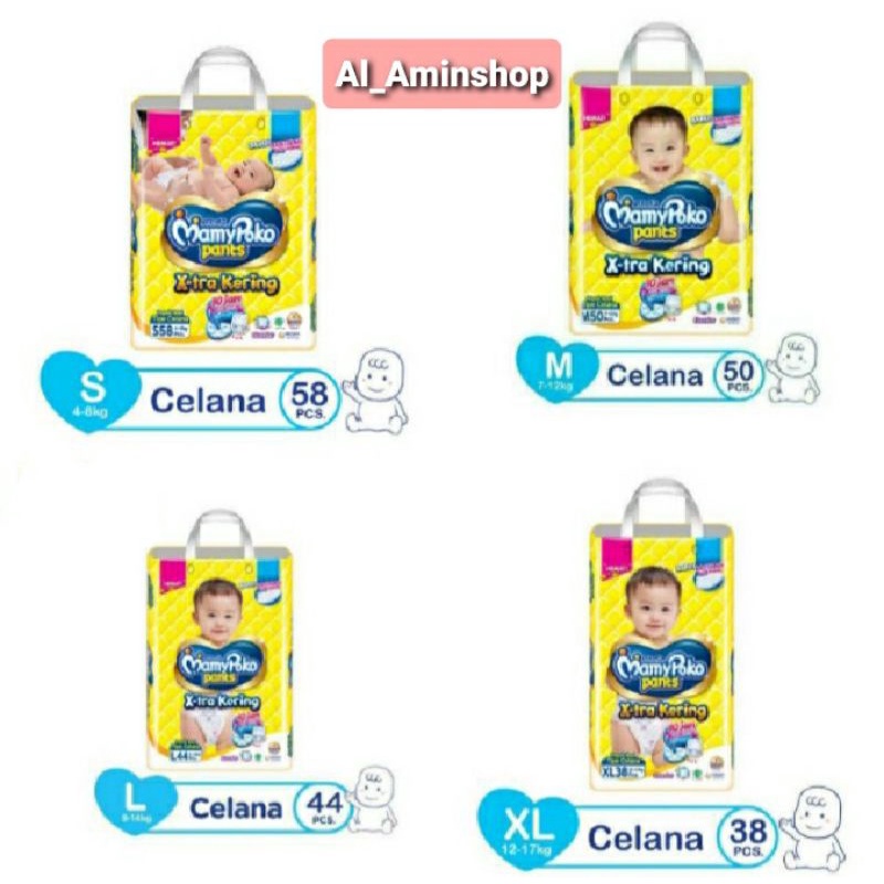 Mamypoko Pants murah S58 M50 L44