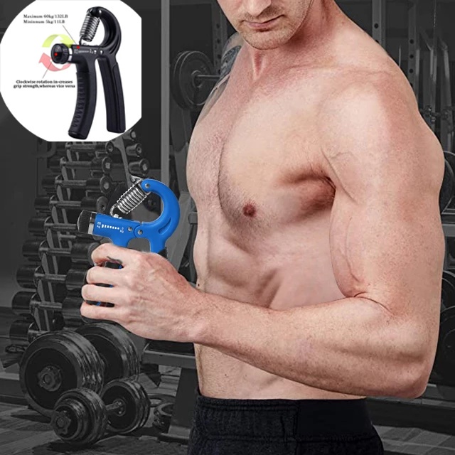 Barnik88 Alat Olahraga Latihan Otot Tangan Hand Grip / Alat fitness Otot lengan Taffsport Adjustable Hand Grip Portable