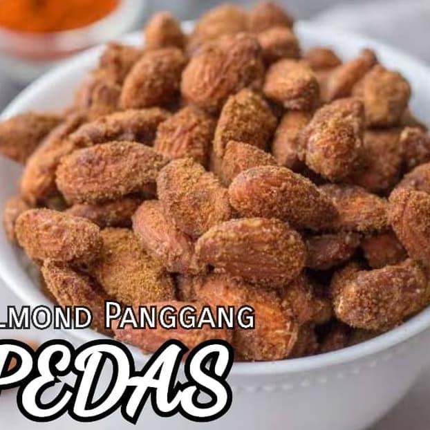 

BAYAR DITEMPAT✔️250gram Almond Panggang Rasa Pedas ( Chilli Coated Almond )Oven spicy - Almond Spicy|RA2