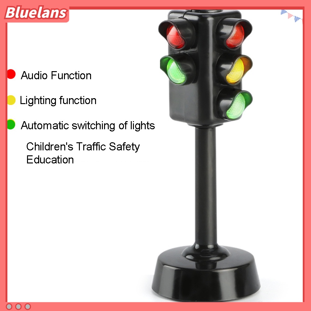 Mainan Lampu Lalu Lintas Mini Dengan Suara LED Untuk Edukasi Anak