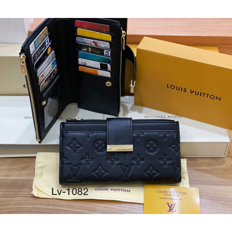 Dompet Panjang Wanita 2 Sleting Kode 108 import Free Box