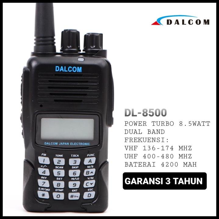 Ht Dalcom Japan Dl-8500 Dual Band Ori Walkie Talkie