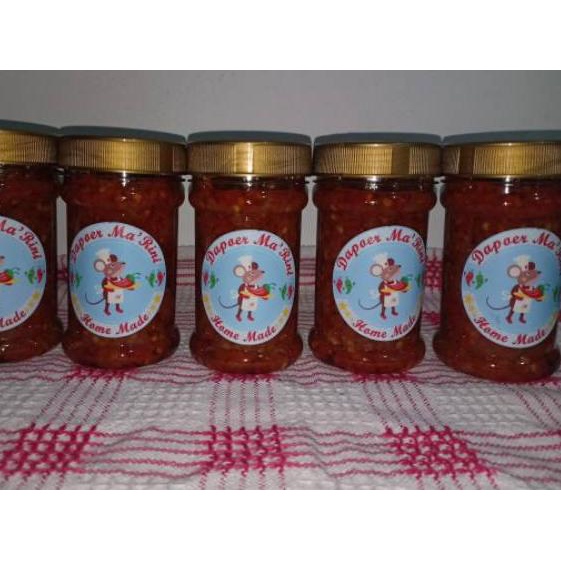 

Ready Stok Sambel Mercon Dapoer Ma'Rini buruan