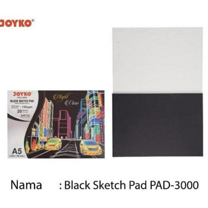 

Kusus Hari Ini Joyko Black Sketch Pad A5 Berkualitas