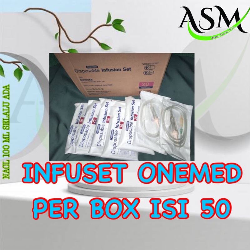 INFUSET DEWASA ONEMED PER BOX