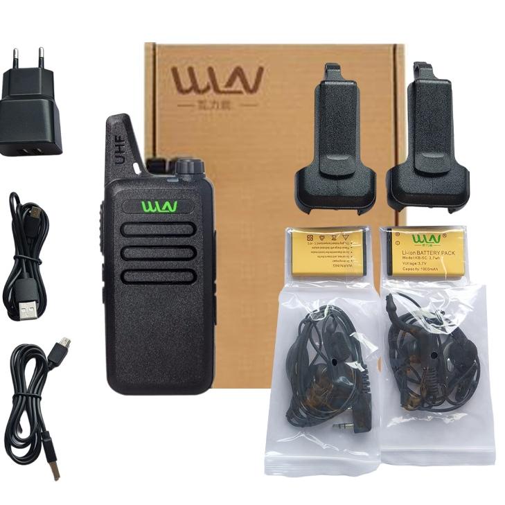 Paling Dicari (COD)HT Walkie Talkie 2 Unit HT WLN UHF TwoWay WLN KD-C1 CI Handy Talky Mini Walkie Ta